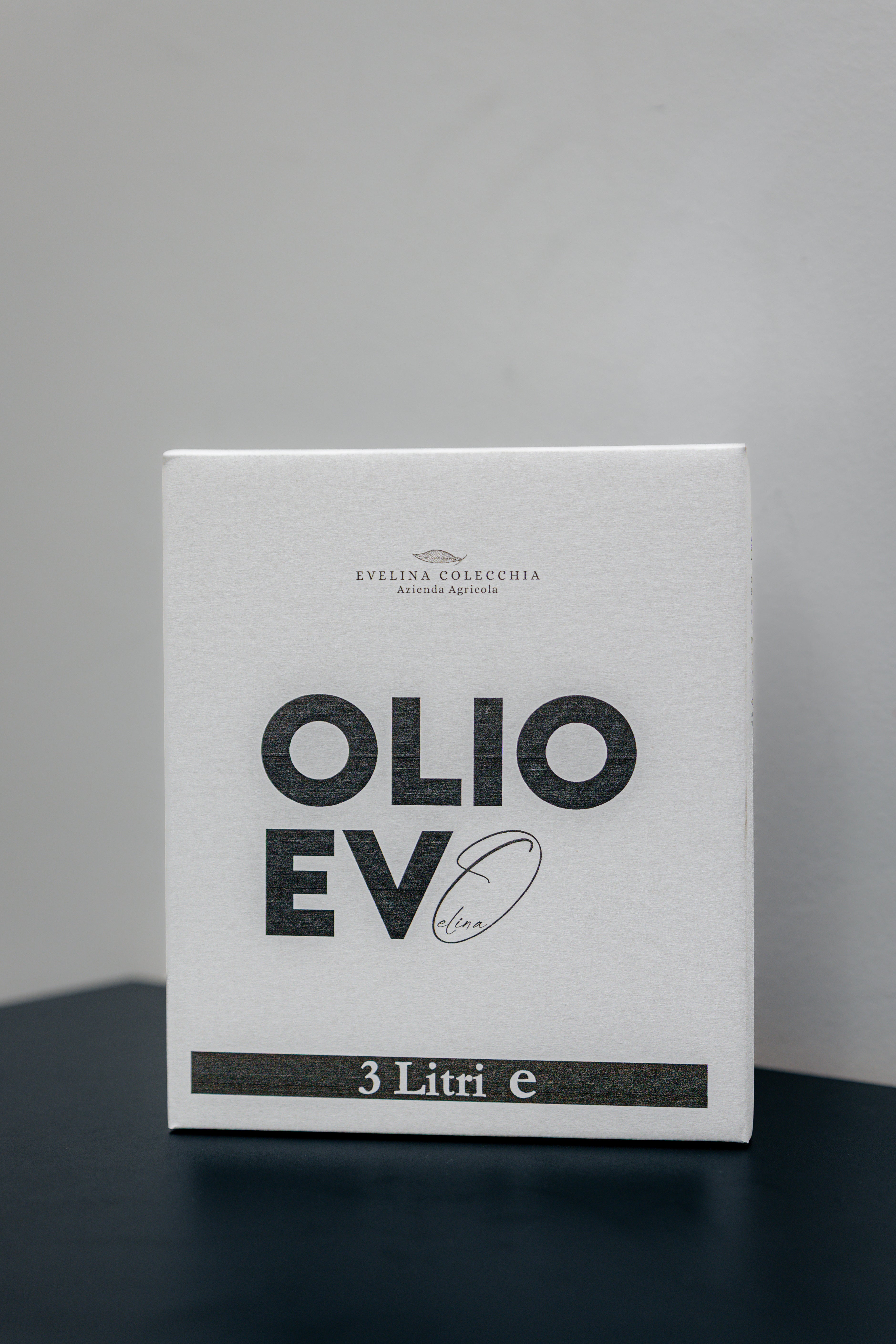 OLIO EVELINA extravergine 3 litri bag in box